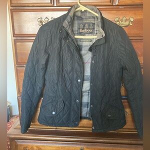 Barbour Navy Quilted Jacket